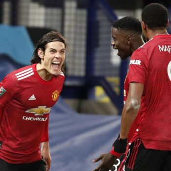 Everton 0 Manchester United 2 EFL Cup